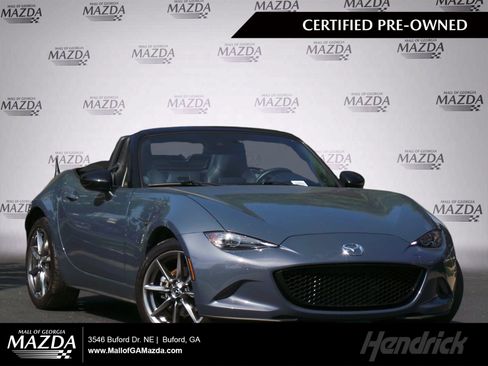 Certified 2021 MAZDA MX-5 Miata Grand Touring RWD image 1