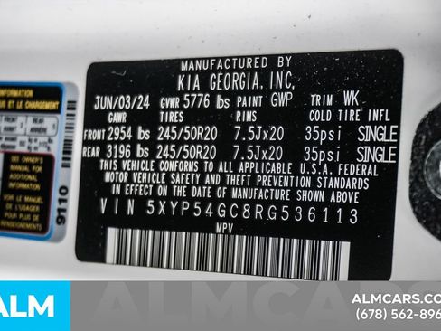 Used 2024 Kia Telluride SX FWD image 57