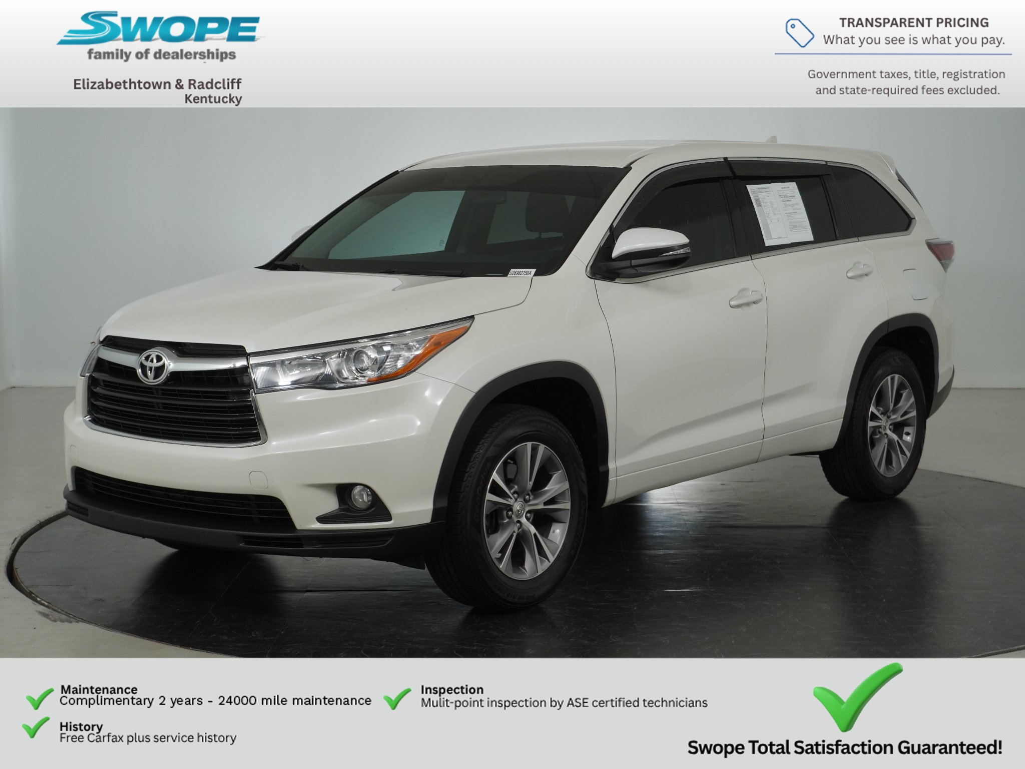 Used 2015 Toyota Highlander Plus FWD image 7