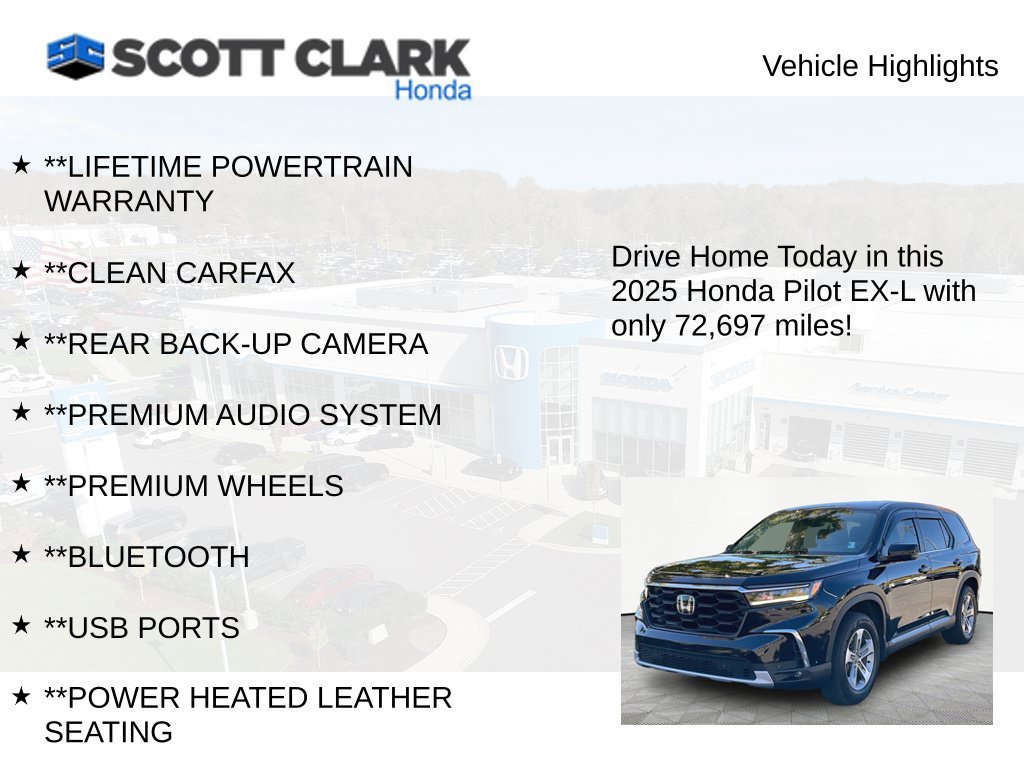 Used 2025 Honda Pilot EX-L image 11