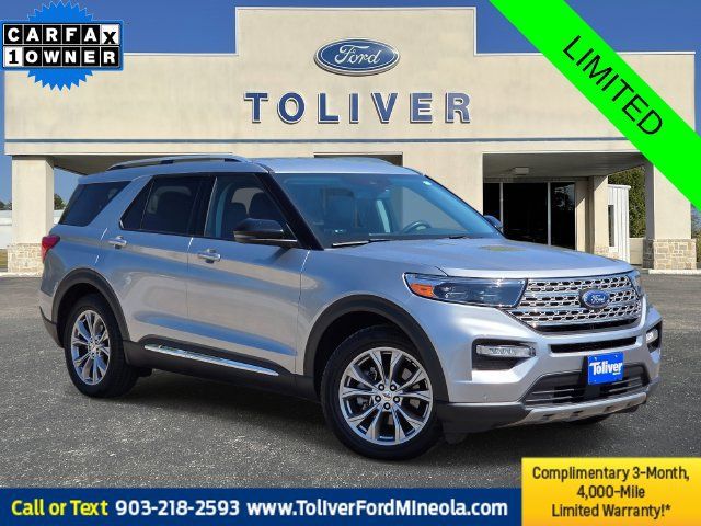Used 2021 Ford Explorer Limited w/ Equipment Group 301A RWD image 1