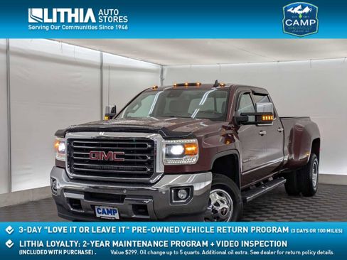 Used 2016 GMC Sierra 3500 SLT w/ Driver Alert Package image 1