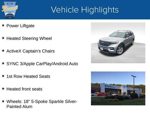 Used 2021 Ford Explorer XLT w/ Equipment Group 202A image 5