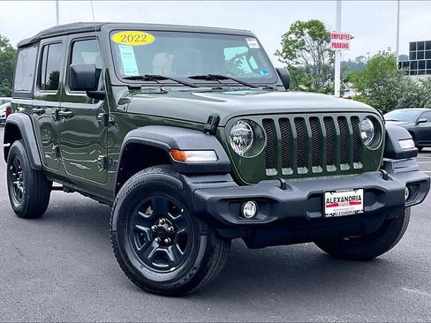 Used 2022 Jeep Wrangler Unlimited Sport AWD/4WD image 2