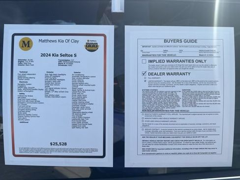 Certified 2024 Kia Seltos S AWD/4WD image 8