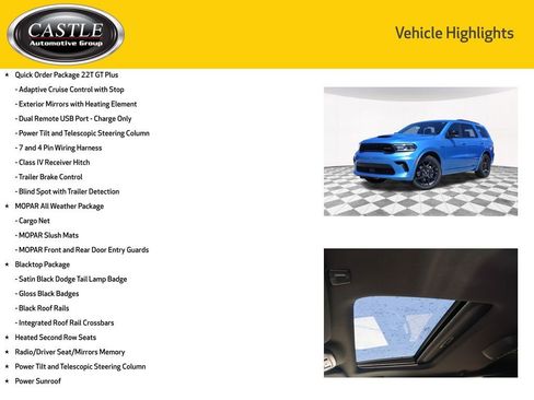 New 2026 Dodge Durango GT AWD/4WD image 6