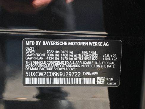 Used 2022 BMW X7 xDrive40i w/ M Sport Package image 36