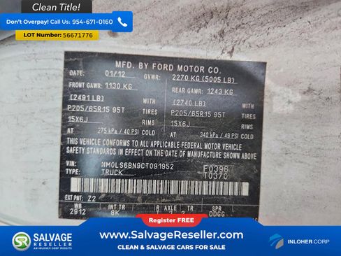 Used 2012 Ford Transit Connect XLT FWD image 17