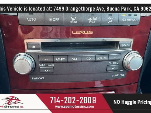 Used 2011 Lexus LS 460 AWD w/ Comfort Pkg image 36