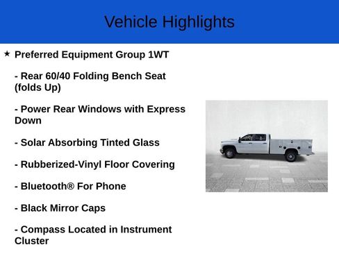 New 2026 Chevrolet Silverado 3500 W/T w/ WT Convenience Package image 2