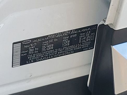 Certified 2022 Hyundai Santa Fe SEL w/ Convenience Package image 45