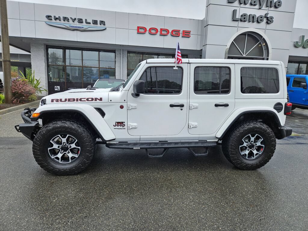 Used 2021 Jeep Wrangler Unlimited Rubicon AWD/4WD image 2
