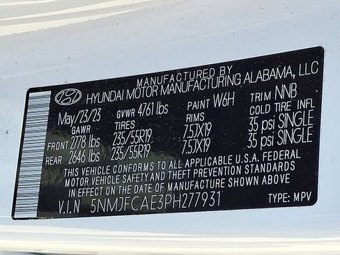 Certified 2023 Hyundai Tucson SEL w/ Convenience Package AWD/4WD image 26