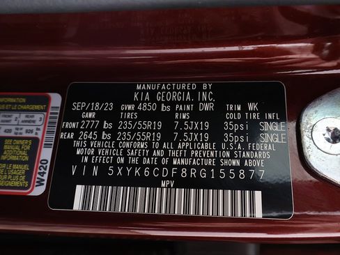 Used 2024 Kia Sportage X-Line w/ X-Line Premium Package image 56