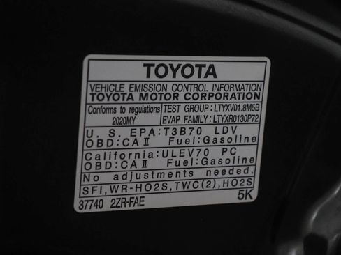 Certified 2020 Toyota Corolla LE w/ Carpet Mat Package (TMS) FWD image 29