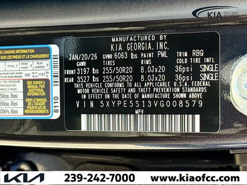 New 2027 Kia Telluride S image 43