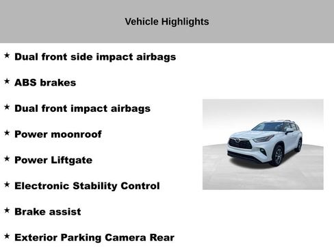 Used 2023 Toyota Highlander XLE AWD/4WD image 36