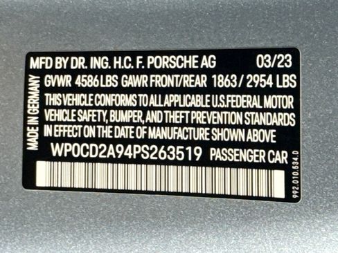 Certified 2023 Porsche 911 Turbo S AWD/4WD image 26