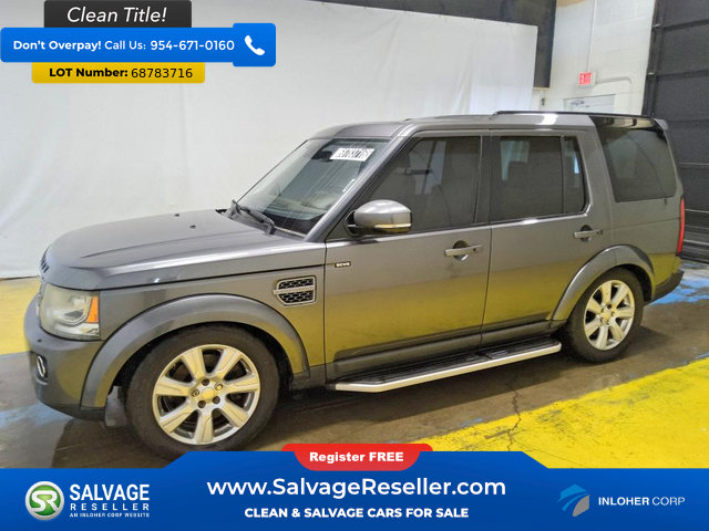 Used 2015 Land Rover LR4 HSE AWD/4WD image 1