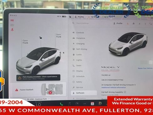 Used 2021 Tesla Model Y Performance AWD/4WD image 23