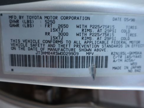 Used 1998 Toyota 4Runner 4WD image 42