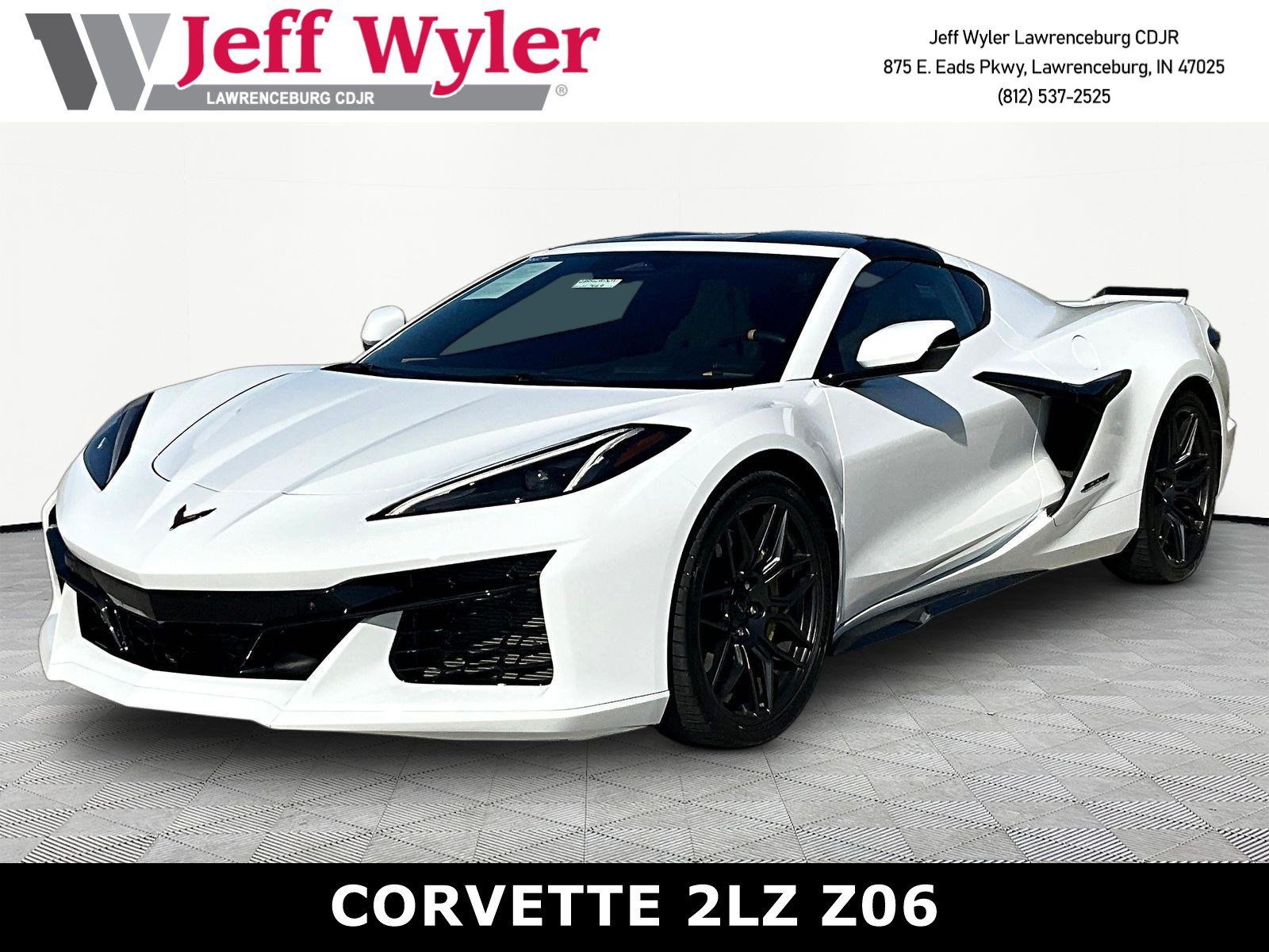 Used 2024 Chevrolet Corvette Z06 w/ Stealth Interior Trim Package RWD image 1