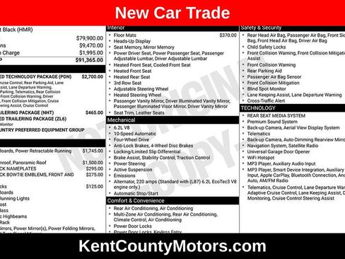 Used 2024 Chevrolet Tahoe High Country w/ Advanced Technology Package AWD/4WD image 1