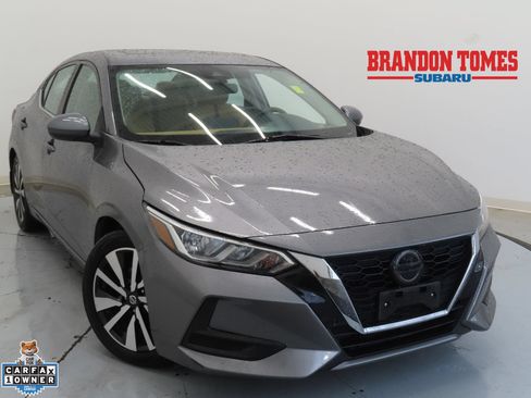 Used 2021 Nissan Sentra SV w/ SV Premium Package FWD image 1