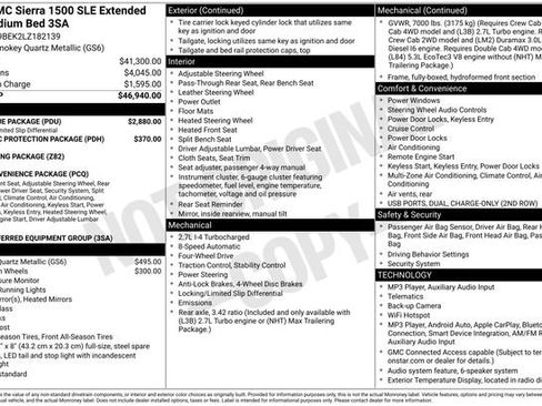 Used 2020 GMC Sierra 1500 SLE w/ SLE Value Package AWD/4WD image 5