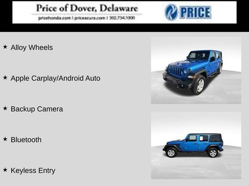 Used 2022 Jeep Wrangler Unlimited Sport AWD/4WD image 2