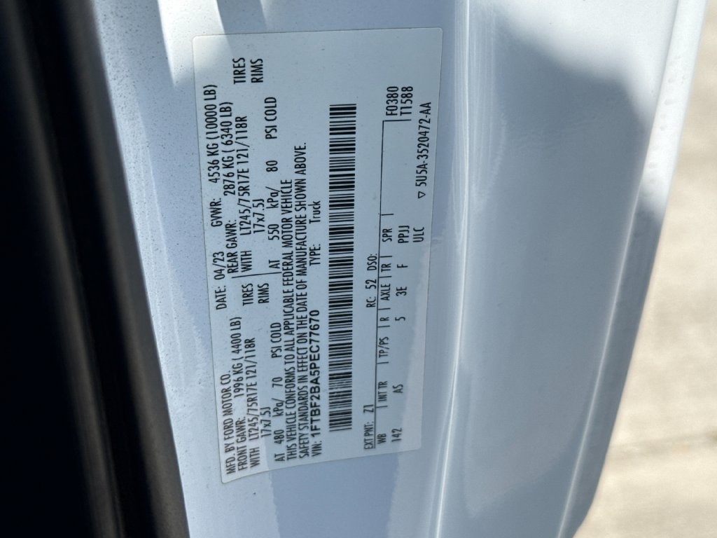 Used 2023 Ford F250 XL w/ 360-Degree Camera Package AWD/4WD image 26