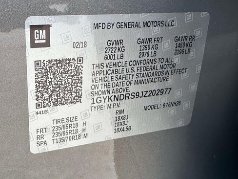Used 2018 Cadillac XT5 Luxury w/ Driver Awareness Package AWD/4WD image 34