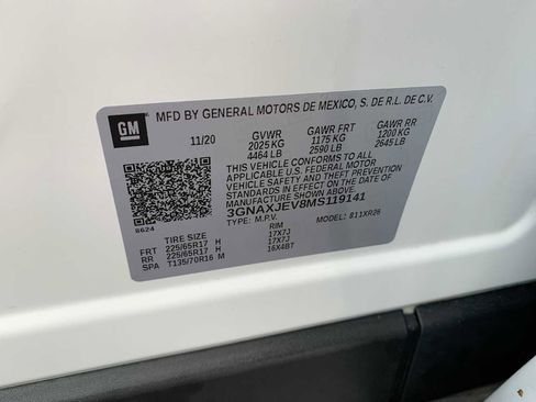 Certified 2021 Chevrolet Equinox LT FWD image 32
