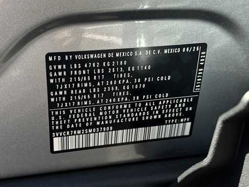 New 2025 Volkswagen Tiguan S image 24