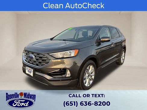 Used 2020 Ford Edge Titanium w/ Class II Trailer Tow Package image 3