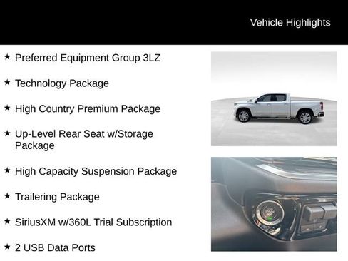 Certified 2025 Chevrolet Silverado 1500 High Country w/ High Country Premium Package image 3