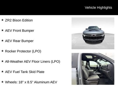 Used 2023 Chevrolet Silverado 1500 ZR2 w/ ZR2 Bison Edition AWD/4WD image 12