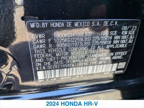 Used 2024 Honda HR-V Sport image 26