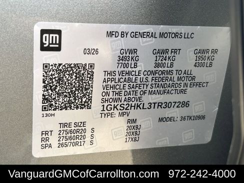 New 2026 GMC Yukon XL AT4 image 27