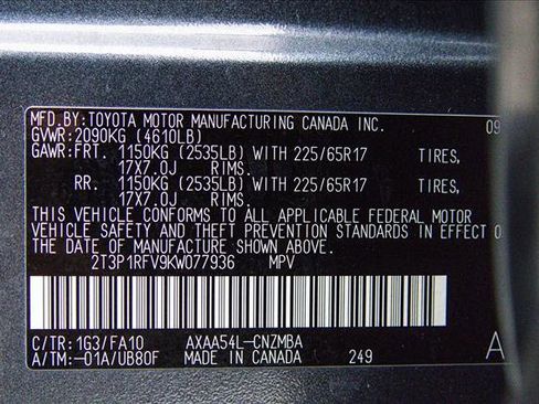 Used 2019 Toyota RAV4 XLE image 27