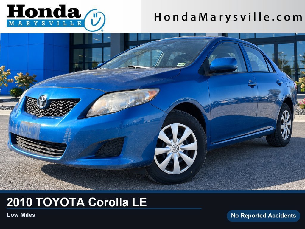 Used 2010 Toyota Corolla LE w/ All Weather Guard Pkg FWD image 1