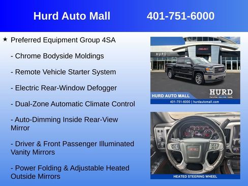 Used 2015 GMC Sierra 1500 SLT w/ SLT Crew Cab Value Package image 12