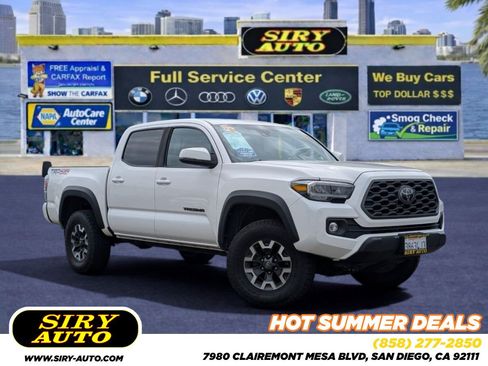 Used 2021 Toyota Tacoma TRD Off-Road w/ Technology Package AWD/4WD image 1