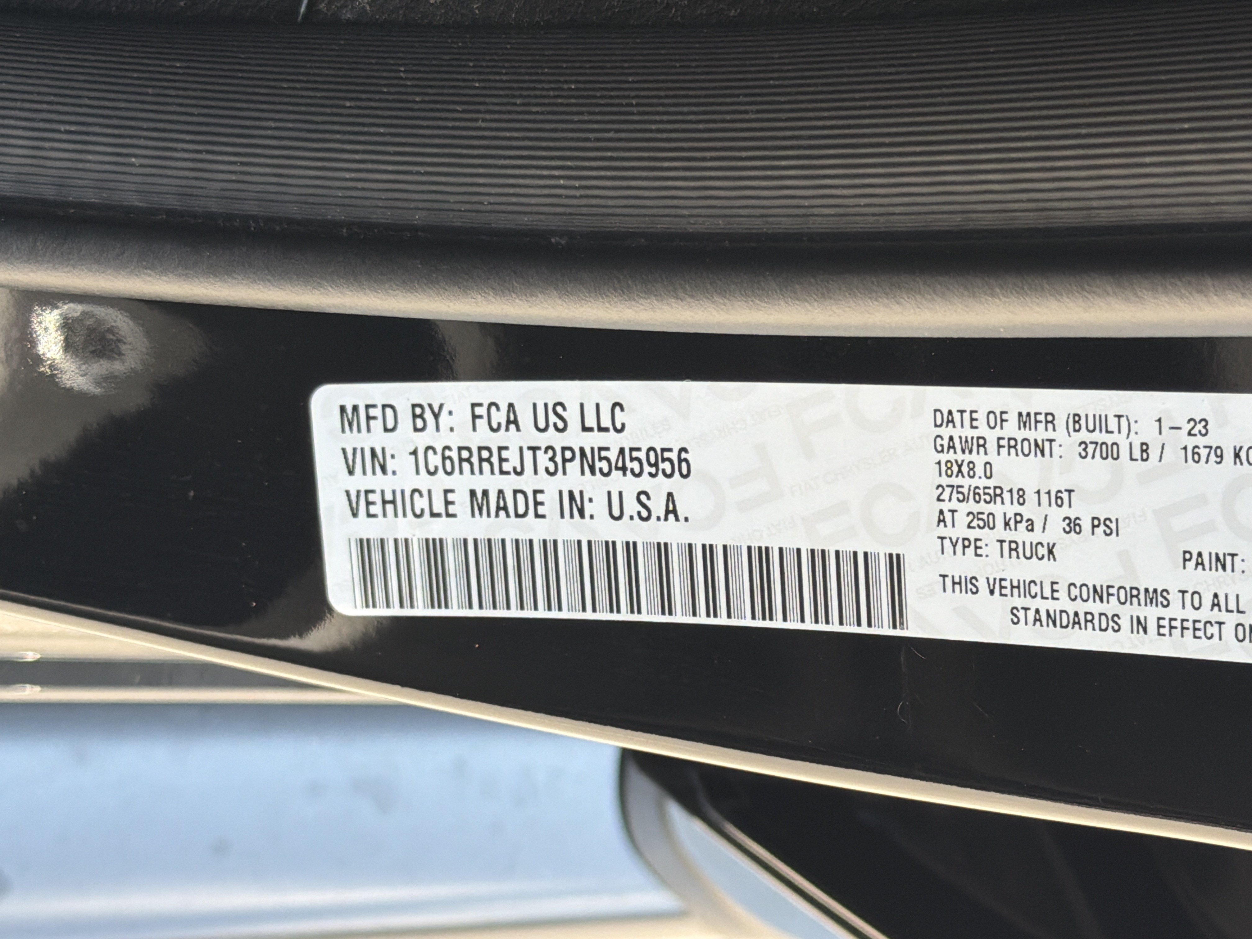 Used 2023 RAM 1500 Laramie RWD image 32