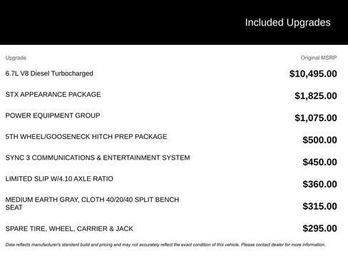 Used 2021 Ford F350 XL w/ STX Appearance Package image 5