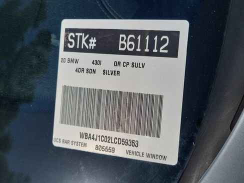 Used 2020 BMW 430i Gran Coupe RWD image 32