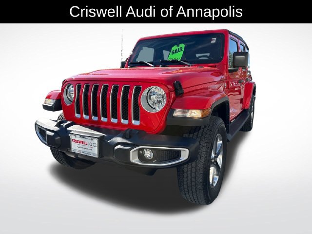 Used 2022 Jeep Wrangler Unlimited Sahara w/ Cold Weather Group AWD/4WD image 3