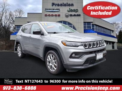 Certified 2022 Jeep Compass Latitude w/ Sun and Sound Group
