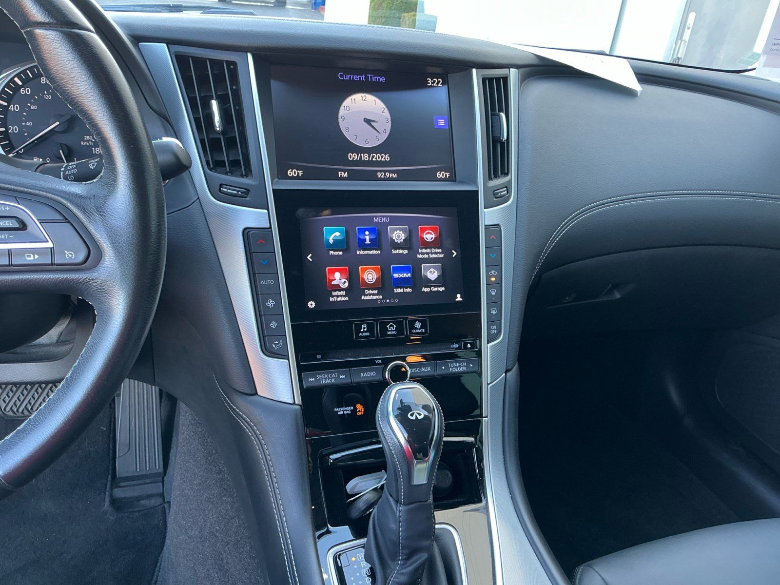 Used 2019 INFINITI Q50 Luxe w/ All Weather Package (L93) RWD image 11