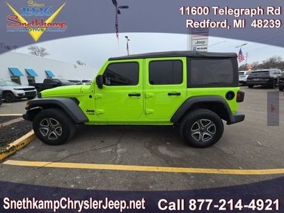 Certified 2021 Jeep Wrangler Unlimited Sport